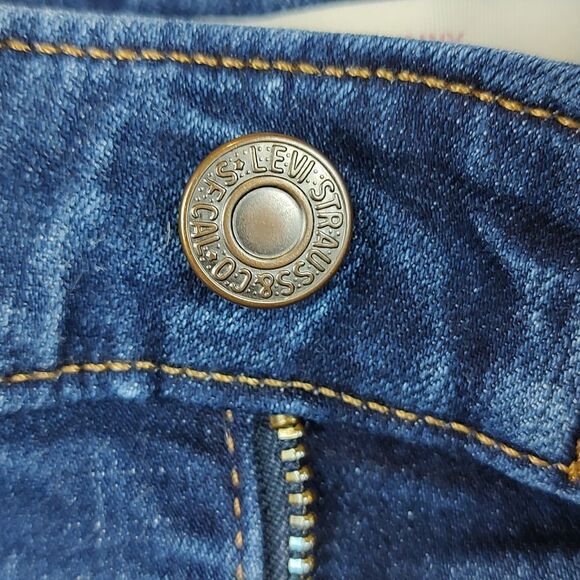 Levi Strauss 711 Skinny Denim Jeans Size 32 - Picture 4 of 10